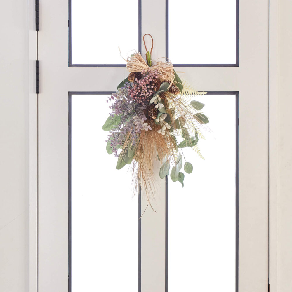 くすみカラーのwinterスワッグ | PRIMA Online