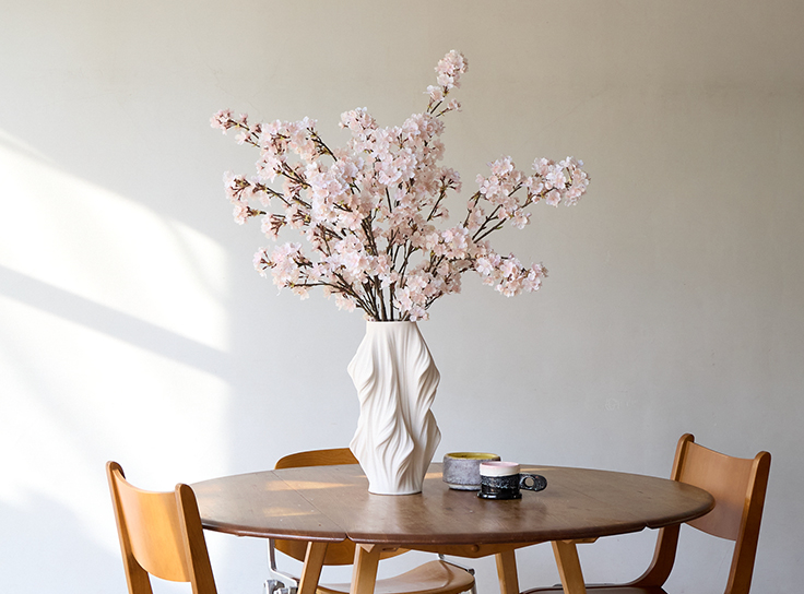 桜のみの投げ入れアレンジメント