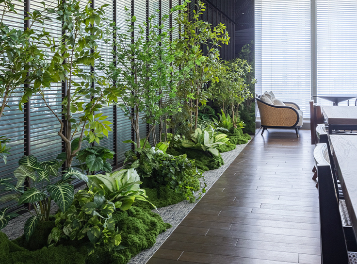植栽におけるフェイクグリーンのメリットとは